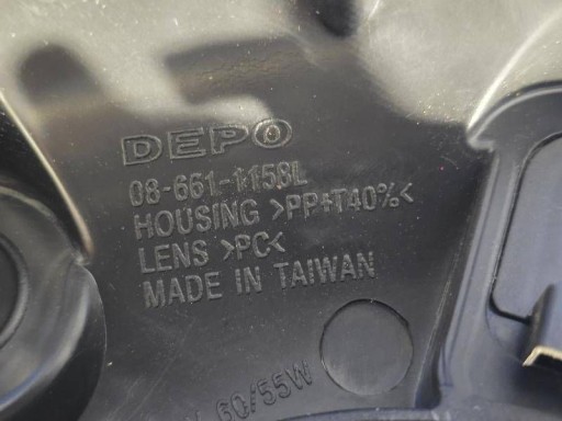 FIAT FIORINO BIPPER NEMO 086611158R LAMPA FAR PREDNJA STRANA LIJEVA + DESNA