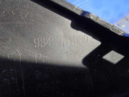 PEUGEOT 408 P54 22- 9840751080 MREŽICA MAGLENKE BRANIKA PREDNJA LIJEVA STRANA