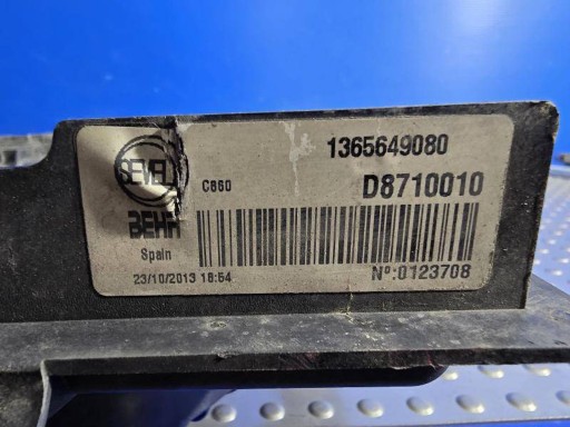 CITROEN JUMPER BOXER DUCATO III 1365649080 KUČIŠTE VENTILATORA + VENTILATOR