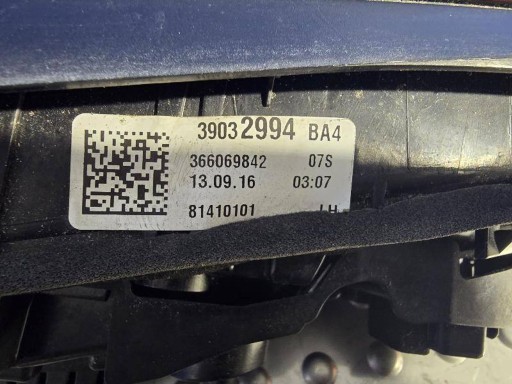 OPEL ASTRA K V HATCHBACK (OBIČNI) LED 39032994 LAMPA FAR ZADNJA ZADNJI LIJEVA STRANA W GEPEKA OPEL ASTRA K V HATCHBACK (OBIČNI) LED 39032994 LAMPA FAR ZADNJA ZADNJI LIJEVA STRANA W GEPEKA