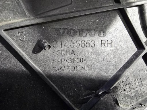 VOLVO V60 II S60 III 18- 31455653 NOSAČ BRANIKA PREDNJA STRANA DESNA