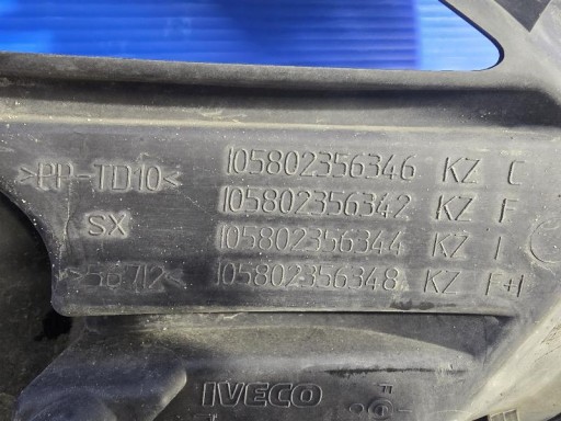 IVECO DAILY IV REDIZAJN 105802356346 MREŽICA BRANIKA LIJEVA STRANA Z MIEJSCEM NA LEDA