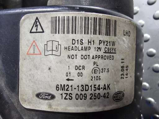 FORD GALAXY MK2 XENON GM21-13D154-AK LAMPA FAR PREDNJA STRANA DESNA FORD GALAXY MK2 XENON GM21-13D154-AK LAMPA FAR PREDNJA STRANA DESNA