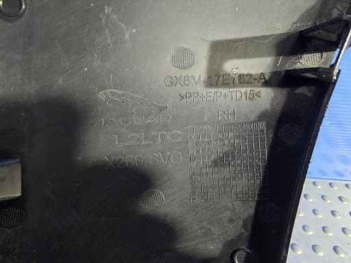 VOLAN ZRAKA POKLOPAC HLADNJAKA DESNA STRANA JAGUAR XF X260 GX6M-17E762-A