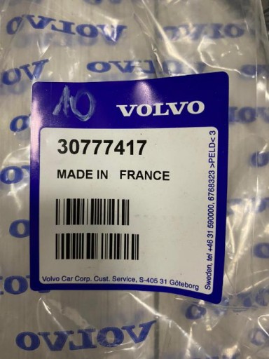 POJAS KLINASTI WIELOROWKOWY VOLVO C30 S40 V50