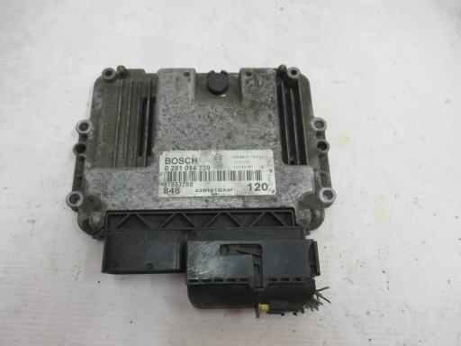 MODUL KOMPJUTER FIAT LANCIA 1.6 MJET 0281014739