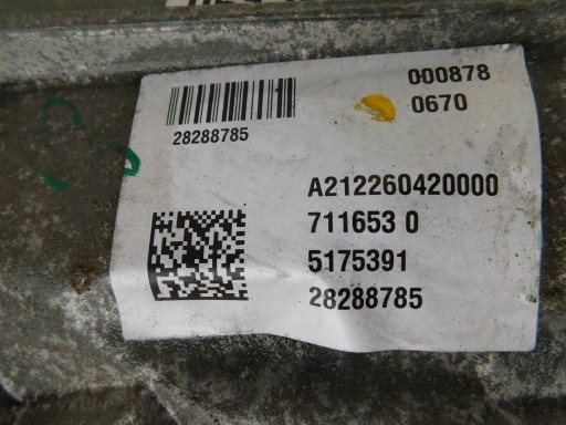 GETRIBA MJENJAČ MERCEDES C KLASA W204 2.2 CDI