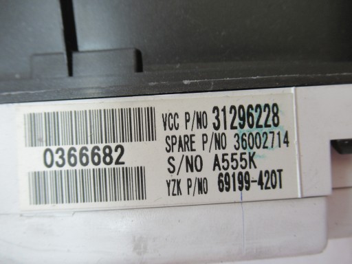 KILOMETAR SAT 31296228 VOLVO C30 1.6 D