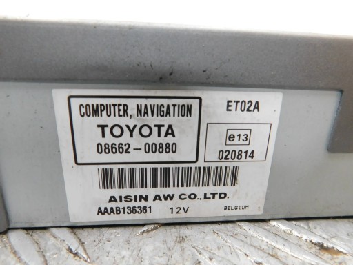 ČITAČ NAVIGACIJE TOYOTA AVENSIS T25 08662-00880