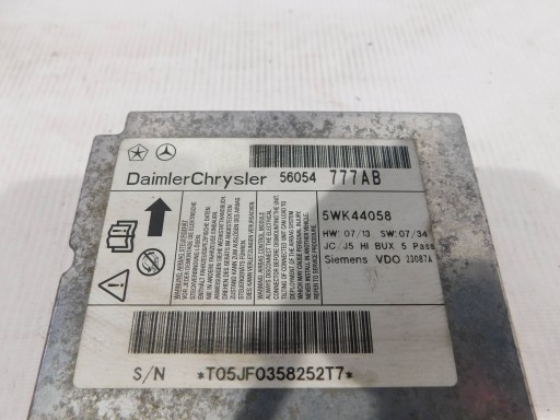 SENSOR MODUL NOSAČ / AIRBAG DODGE JOURNEY 56054777AB