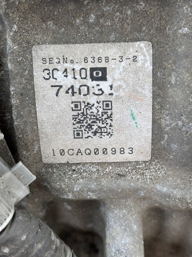 GETRIBA MJENJAČ AUTOMATIK TOYOTA IQ 1.0 VVTI