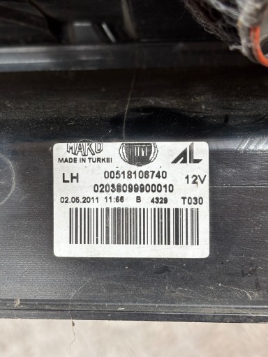 LAMPA FAR ZADNJI ZADNJA LIJEVI FIAT DOBLO 10- LAMPA FAR ZADNJI ZADNJA LIJEVI FIAT DOBLO 10-