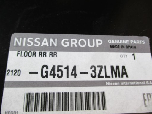 PODLOGA KADA KOTAČA FELGE REZERVNI KOTAČ NISSAN PULSAR