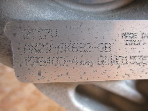 TURBINA JAGUAR XF250 RANGE ROVER 3.0D