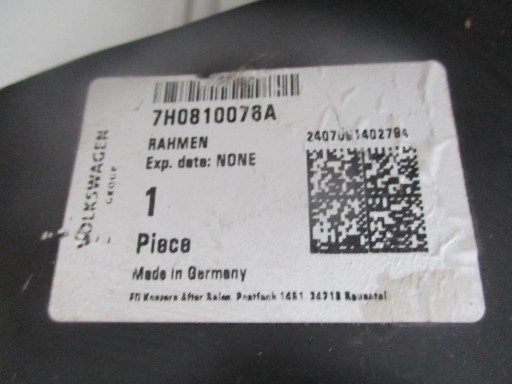 PRAG GOLI A DESNA STRANA VW TRANSPORTER T5 T6 7H0