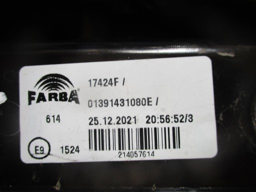 LAMPA FAR ZADNJI ZADNJA  DESNA STRANA FIAT FIORINO NEMO BIPPER QUBO