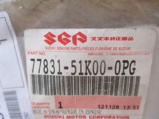 EMBLEMAT ZNAK SUZUKI SPLASH