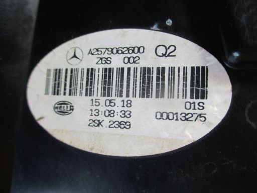 LAMPA FAR ZADNJI ZADNJA  LIJEVA STRANA MERCEDES CLS W257