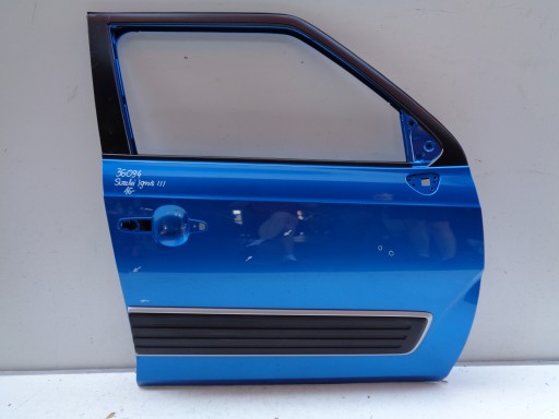 VRATA DESNA  PREDNJA STRANA SUZUKI IGNIS III 16- NR 36094