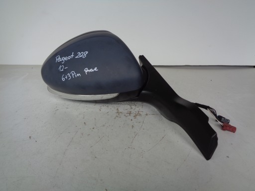 RETROVIZOR DESNA PEUGEOT 208 12- 9 PIN 6+3
