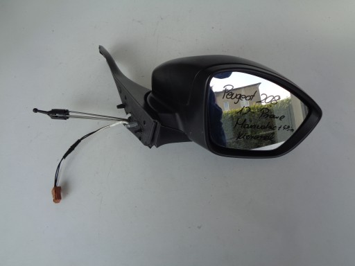 RETROVIZOR DESNA PEUGEOT 208 12- MANUALNE 4 PIN