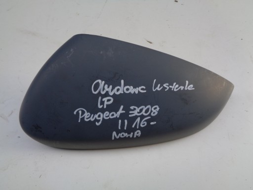 NOVO KUČIŠTE POKLOPAC RETROVIZORA LIJEVA STRANA PEUGEOT 3008 II 16-