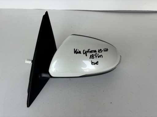 RETROVIZOR LIJEVA KIA OPTIMA 15- REDIZAJN KAMERA 8 PIN