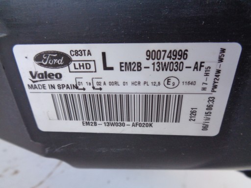 LAMPA FAR LIJEVA STRANA FORD S-MAX MK2 14- GALAXY MK4 15-