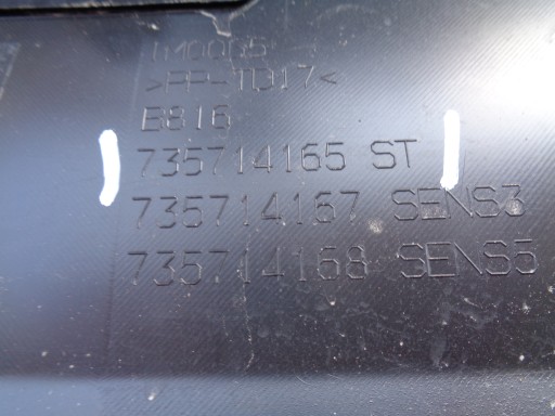 BRANIK ZADNJI FIAT 500 II 20- NR 36071