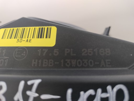 LAMPA FAR LIJEVA STRANA FORD FIESTA MK8 17-