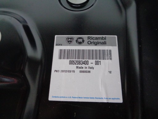 GOLI PRAG DESNA STRANA FIAT PANDA III 12-