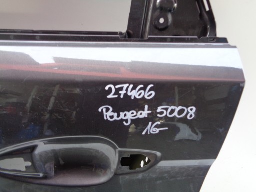 VRATA LIJEVA ZADNJA PEUGEOT 5008 17- NR 27466 VRATA LIJEVA ZADNJA PEUGEOT 5008 17- NR 27466