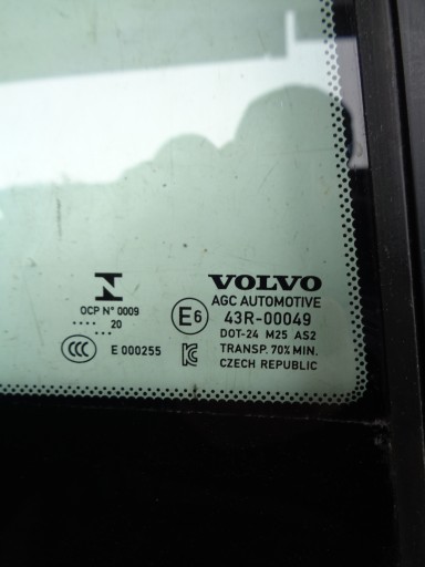 STAKLO VRATA DESNA STRANA ZADNJA VOLVO XC90 II 15-