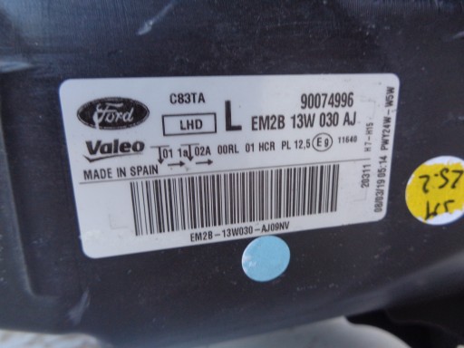 LAMPA FAR LIJEVA STRANA FORD S-MAX MK2 14- GALAXY MK4