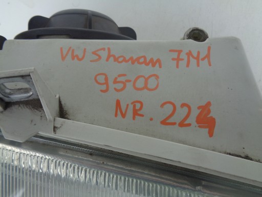 LAMPA FAR DESNA STRANA VW SHARAN 7M0 95-00