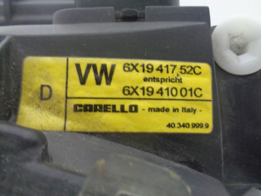 LAMPA FAR DESNA STRANA VW LUPO 6X0