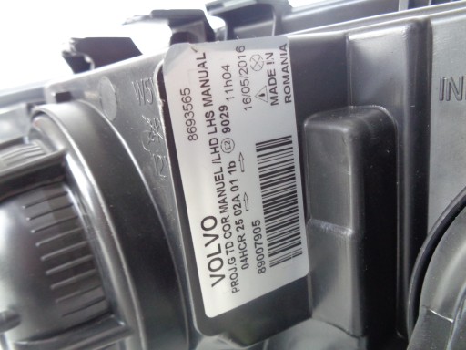 LAMPA FAR LIJEVA STRANA VOLVO XC70 00-04