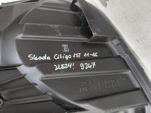 LAMPA FAR DESNA STRANA SKODA CITIGO 1ST 11-16