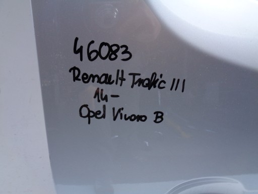 VRATA DESNA  PREDNJA STRANA RENAULT TRAFIC III 14- OPEL VIVARO B NR 46083