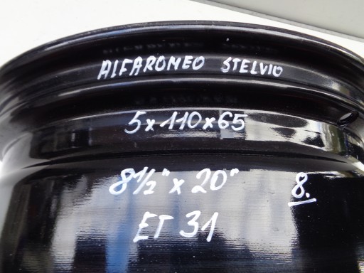FELGA ALUMINIJSKA ALFA ROMEO 8,5JX20 ET31 5X110