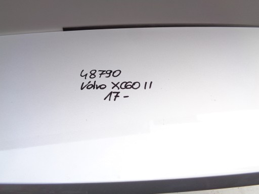 GEPEK ZADNJA VOLVO XC60 II 17- NR 48790 GEPEK ZADNJA VOLVO XC60 II 17- NR 48790