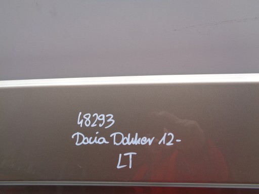 VRATA LIJEVA ZADNJA BOČNA DACIA DOKKER 12- NR 48293