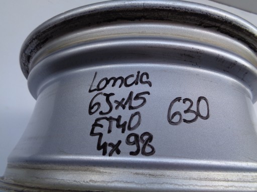 FELGA ALUMINIJSKA LANCIA 6JX15 ET40 4X98 51748960