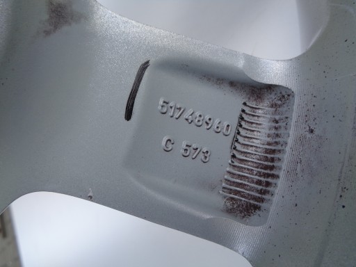 FELGA ALUMINIJSKA LANCIA 6JX15 ET40 4X98 51748960