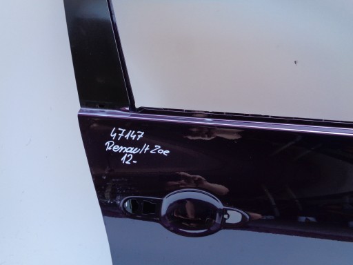 VRATA DESNA PREDNJA STRANA RENAULT ZOE 12- NR 47147 VRATA DESNA PREDNJA STRANA RENAULT ZOE 12- NR 47147