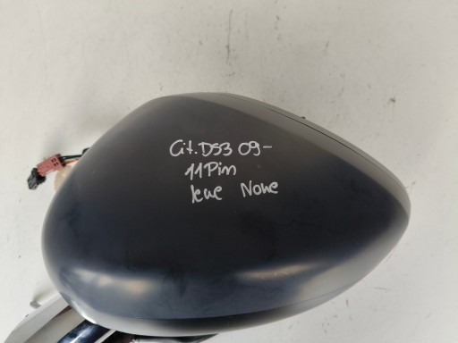 NOVI RETROVIZOR LIJEVA CITROEN C3 DS3 09- 11 PIN