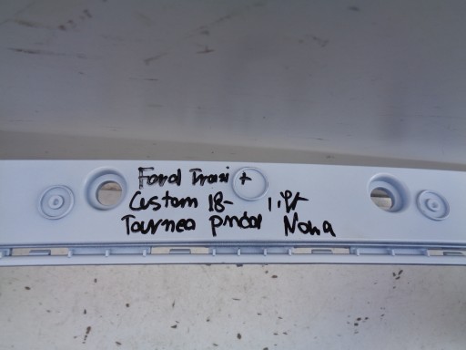 NOVO  SPOJLER BRANIKA PREDNJA FORD TRANSIT TOURNEO CUSTOM 18 REDIZAJN