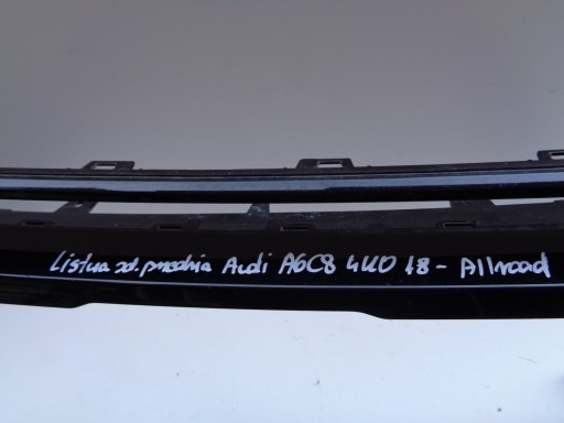 LAJSNA BRANIKA PREDNJA DOLJNA SPOJLER AUDI A6 C8 4K 4K0 18- ALLROAD