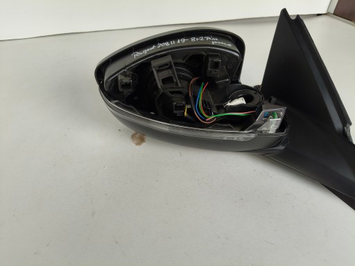 RETROVIZOR DESNA PEUGEOT 208 II 19- 8+2 10 PIN