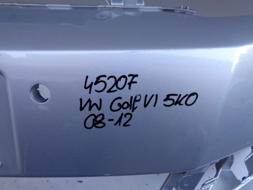 BRANIK PREDNJA STRANA VW GOLF VI 6 5K 5K0 08-12 NR 45207 BRANIK PREDNJA STRANA VW GOLF VI 6 5K 5K0 08-12 NR 45207